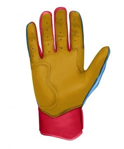 Bruce Bolt – BADER Series Adult Short Cuff Batting Gloves | BABY BLUE -Baseball Official Website Bader Short 4 2