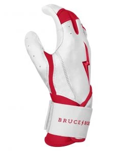 Bruce Bolt – BADER Series Adult Long Cuff Batting Gloves | BADER WHITE -Baseball Official Website Bader WH long 4 2