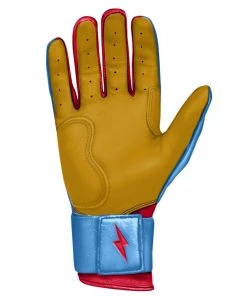 Bruce Bolt – BADER Series Adult Long Cuff Batting Gloves | BABY BLUE -Baseball Official Website Bader long 3 3