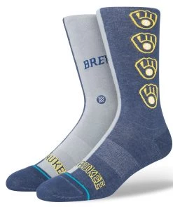 Stance – MILWAUKEE BREWERS SPLIT CREW SOCKS