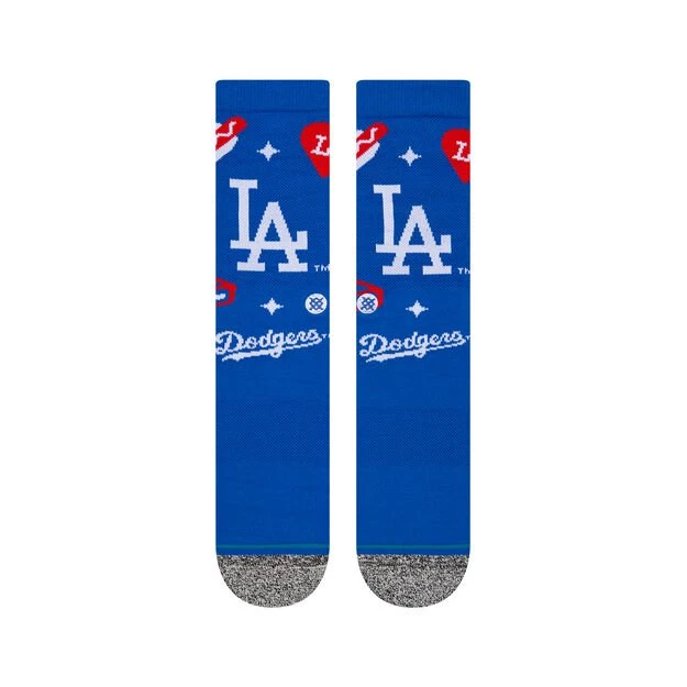 Stance – LOS ANGELES DODGERS LANDMARK CREW SOCKS 2 Stance – LOS ANGELES DODGERS LANDMARK CREW SOCKS - Image 2