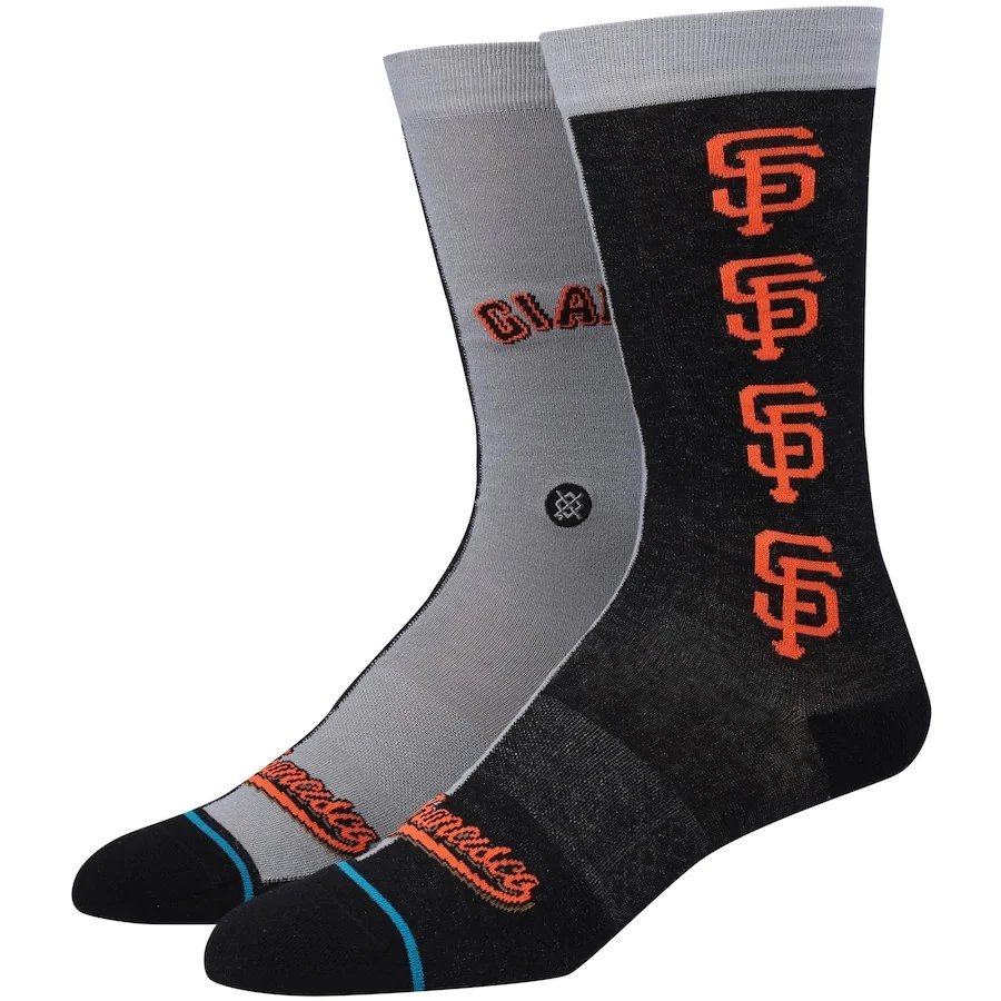 Stance – SAN FRANCISCO GIANTS SPLIT CREW SOCKS 1 Stance – SAN FRANCISCO GIANTS SPLIT CREW SOCKS