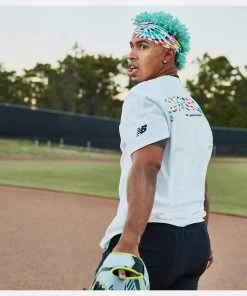 New Balance – Lindor X NB Tee – White -Baseball Official Website LindorTeeWH 3 1