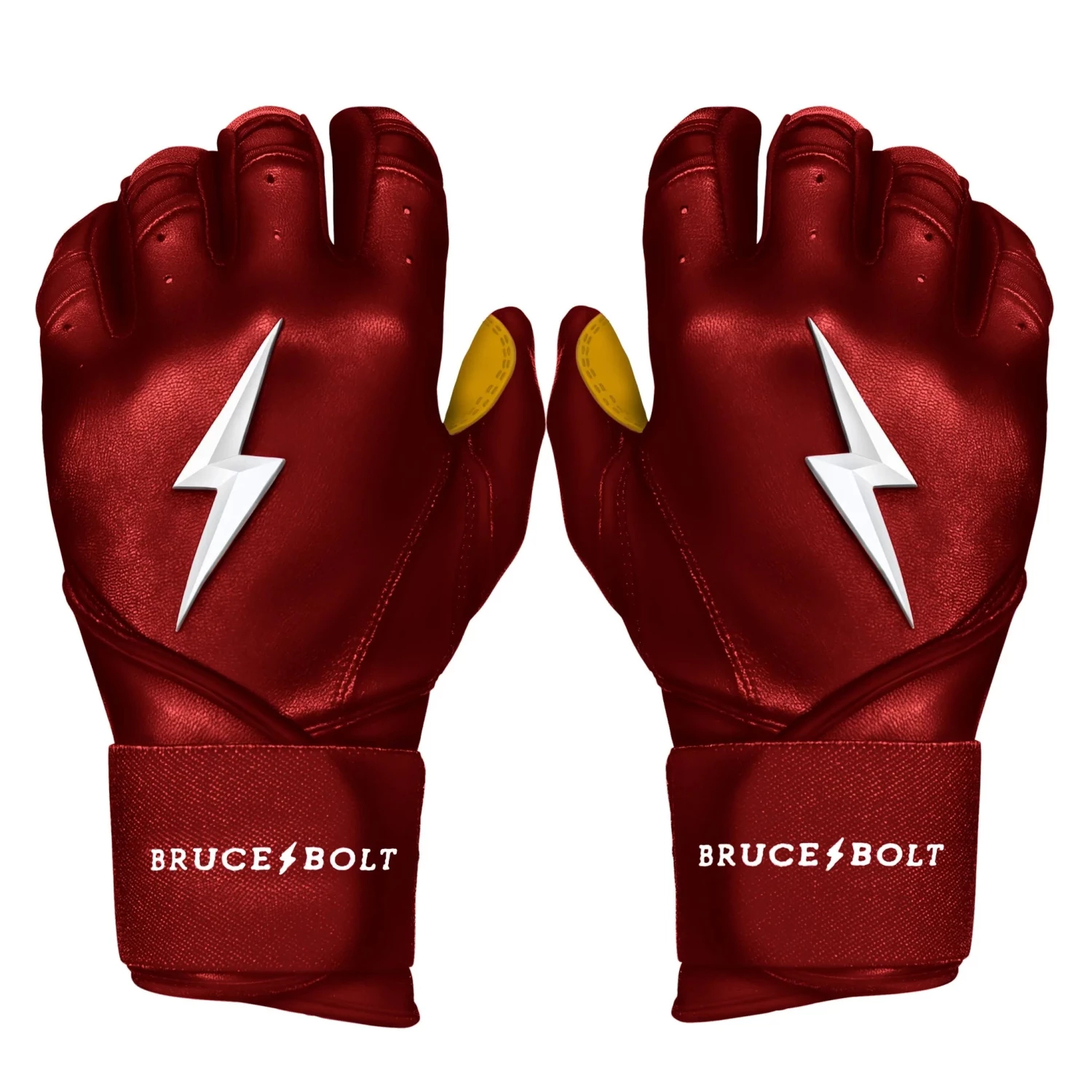 Bruce Bolt Batting Gloves – PREMIUM PRO Adult Long Cuff 12 Bruce Bolt Batting Gloves – PREMIUM PRO Adult Long Cuff - Image 12