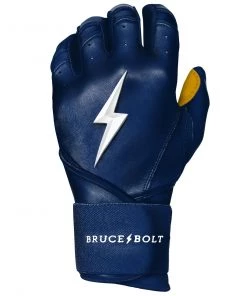 Bruce Bolt Batting Gloves – PREMIUM PRO Youth Long Cuff 19 Bruce Bolt Batting Gloves – PREMIUM PRO Youth Long Cuff -Baseball Official Website Long Cuff Navy 2