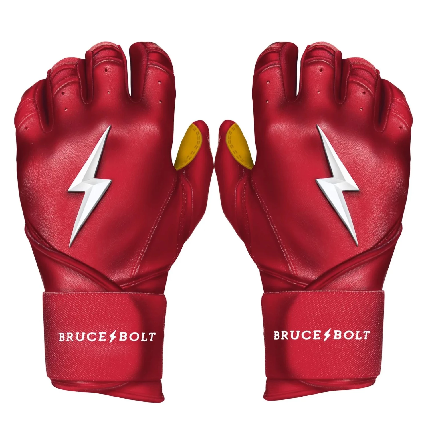 Bruce Bolt Batting Gloves – PREMIUM PRO Adult Long Cuff 11 Bruce Bolt Batting Gloves – PREMIUM PRO Adult Long Cuff - Image 11