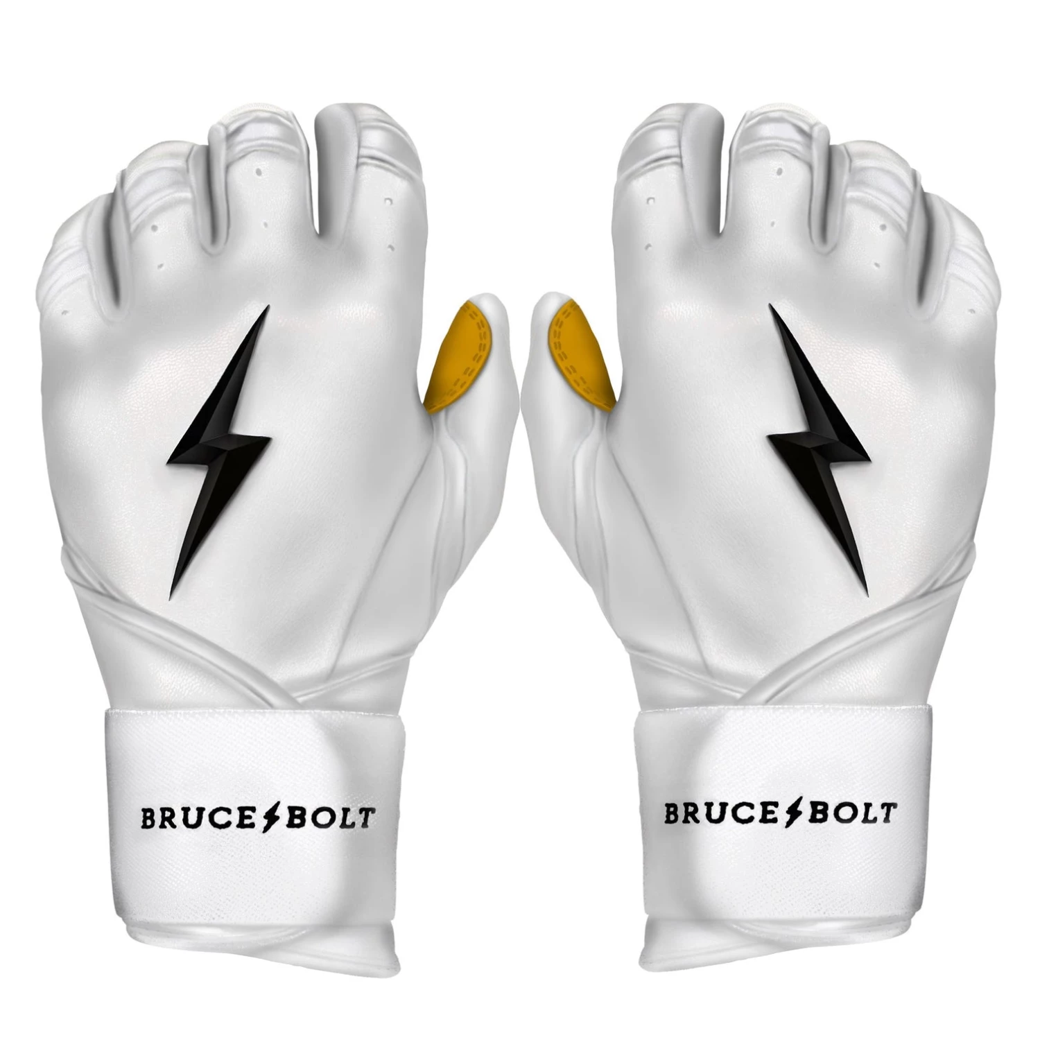 Bruce Bolt Batting Gloves – PREMIUM PRO Youth Long Cuff 2 Bruce Bolt Batting Gloves – PREMIUM PRO Youth Long Cuff - Image 2