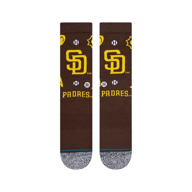 Stance – SAN DIEGO PADRES LANDMARK CREW SOCKS 2 Stance – SAN DIEGO PADRES LANDMARK CREW SOCKS - Image 2