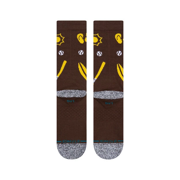 Stance – SAN DIEGO PADRES LANDMARK CREW SOCKS 3 Stance – SAN DIEGO PADRES LANDMARK CREW SOCKS - Image 3