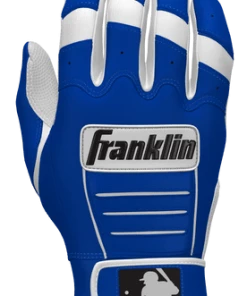 Franklin Custom CFX Pro Batting Gloves – Adult – Royal/White