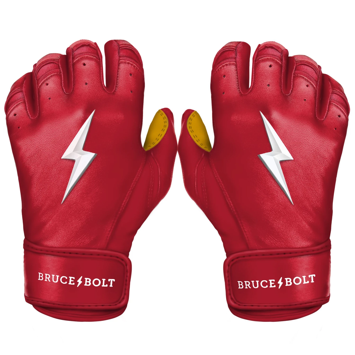 Bruce Bolt – PREMIUM PRO Youth Short Cuff Batting Gloves 10 Bruce Bolt – PREMIUM PRO Youth Short Cuff Batting Gloves - Image 10