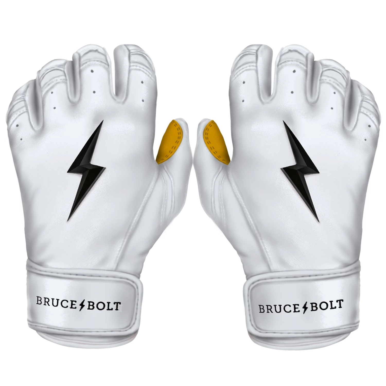 Bruce Bolt – PREMIUM PRO Youth Short Cuff Batting Gloves 1 Bruce Bolt – PREMIUM PRO Youth Short Cuff Batting Gloves