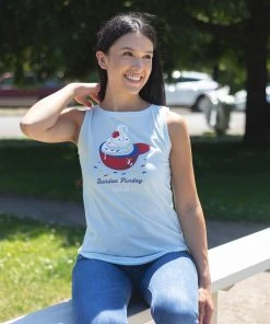 Baseballism Sundae Funday – Women’s Tank -Baseball Official Website SundaeFundayTank 3 1