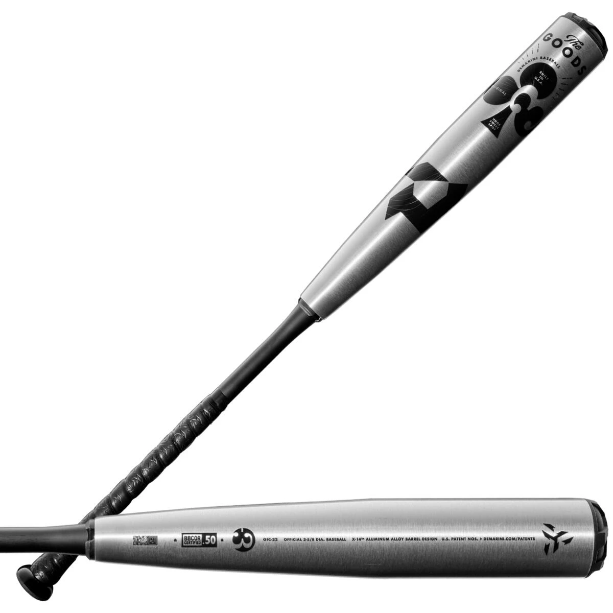 DeMarini 2022 The Goods BBCOR (-3) Baseball Bat (WTDXGIC-22) 1 DeMarini 2022 The Goods BBCOR (-3) Baseball Bat (WTDXGIC-22)