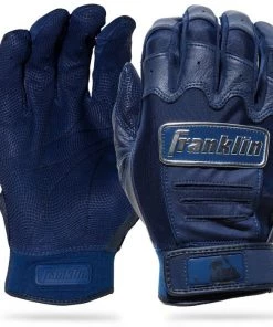 Franklin CFX Pro Chrome Batting Gloves – Adult – Navy