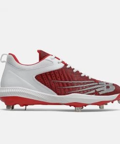 New Balance – Red/White FuelCell 4040v6 Metal Spikes (L4040TR6)