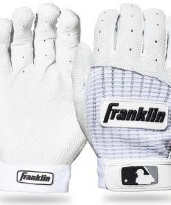 Franklin Pro Classic Batting Gloves – Adult – White