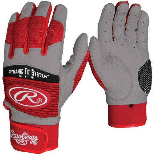 Rawlings Adult Workhorse 950 Series Batting Glove – Red 1 Rawlings Adult Workhorse 950 Series Batting Glove – Red