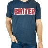 Baseballism Batter Up Navy T-Shirt (Men’s)