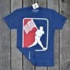 Baseballism Flag Man Navy T-Shirt (Men’s)