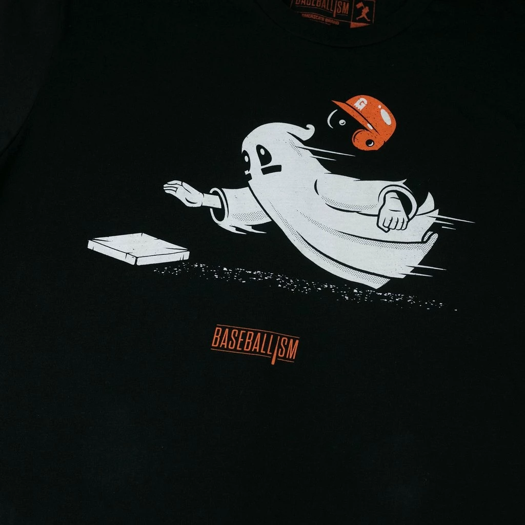 Baseballism – Ghost Runner – T-Shirt (Men’s) 3 Baseballism – Ghost Runner – T-Shirt (Men’s) - Image 3