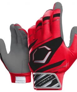 EvoShield Protective Batting Glove 2.0. – Adult – Speed Stripe Red/Black