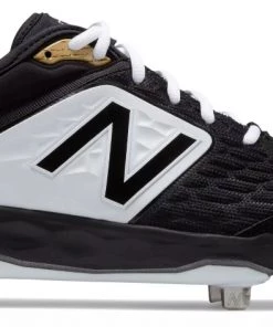 New Balance – Black/White Low-Cut L3000v4 Metal Spikes (L3000BK4)