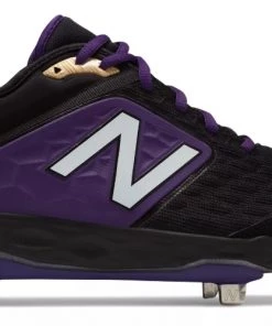New Balance β Black/Purple Low-Cut L3000v4 Metal Spikes (L3000BP4)