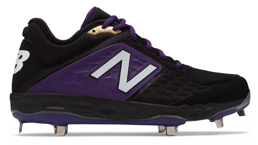 New Balance – Black/Purple Low-Cut L3000v4 Metal Spikes (L3000BP4) 1 New Balance – Black/Purple Low-Cut L3000v4 Metal Spikes (L3000BP4)