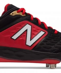 New Balance – Black/Red Low-Cut L3000v4 Metal Spikes (L3000BR4)