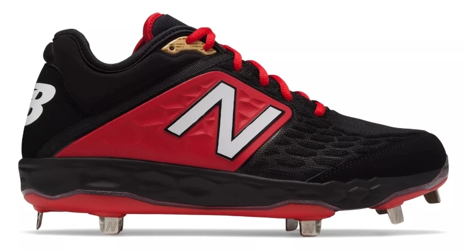New Balance – Black/Red Low-Cut L3000v4 Metal Spikes (L3000BR4) 1 New Balance – Black/Red Low-Cut L3000v4 Metal Spikes (L3000BR4)