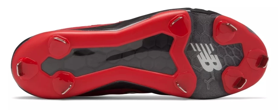 New Balance – Black/Red Low-Cut L3000v4 Metal Spikes (L3000BR4) 3 New Balance – Black/Red Low-Cut L3000v4 Metal Spikes (L3000BR4) - Image 3