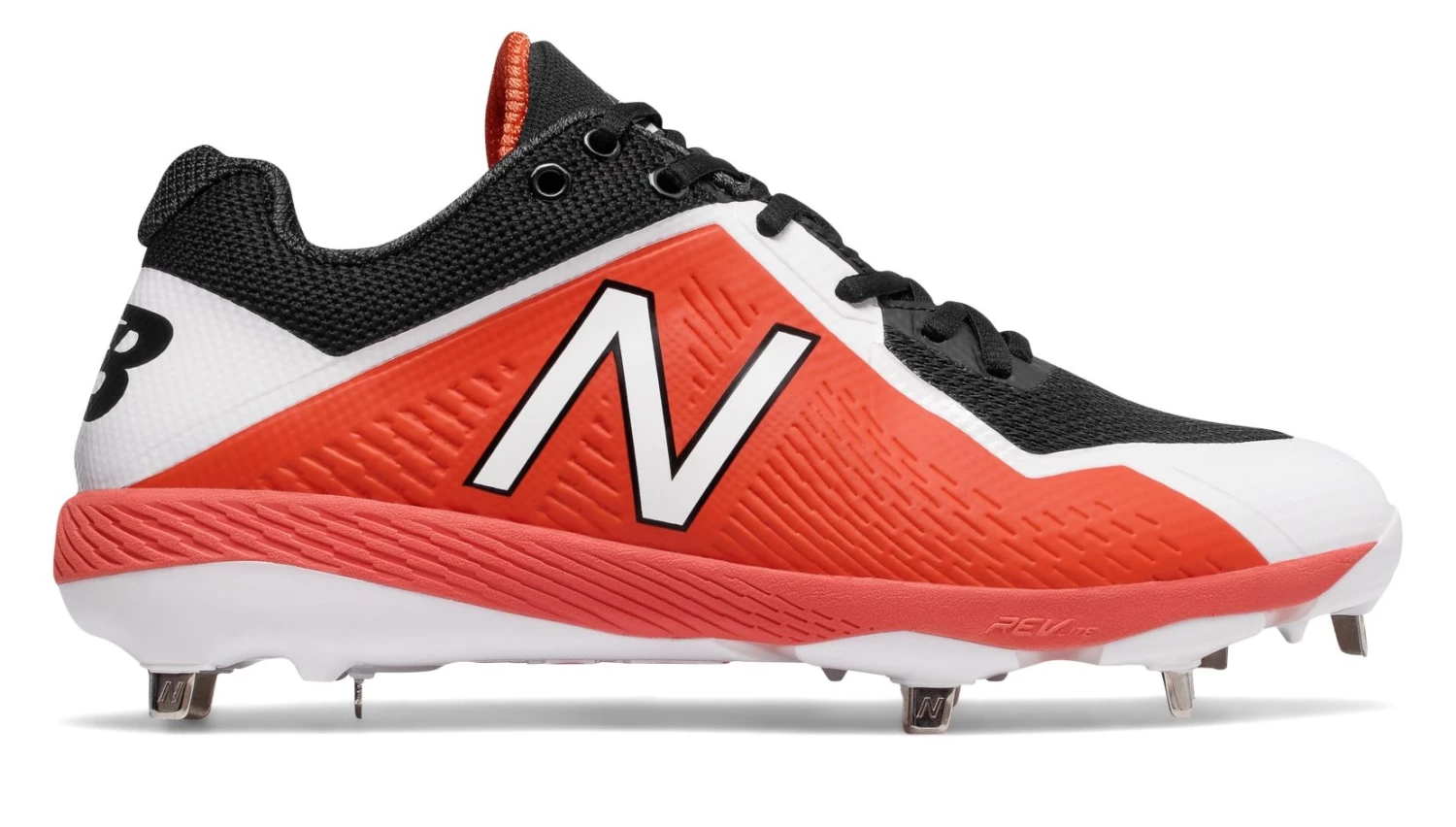 New Balance – Black/Orange 4040v4 Baseball Spikes (L4040BO4) 1 New Balance – Black/Orange 4040v4 Baseball Spikes (L4040BO4)