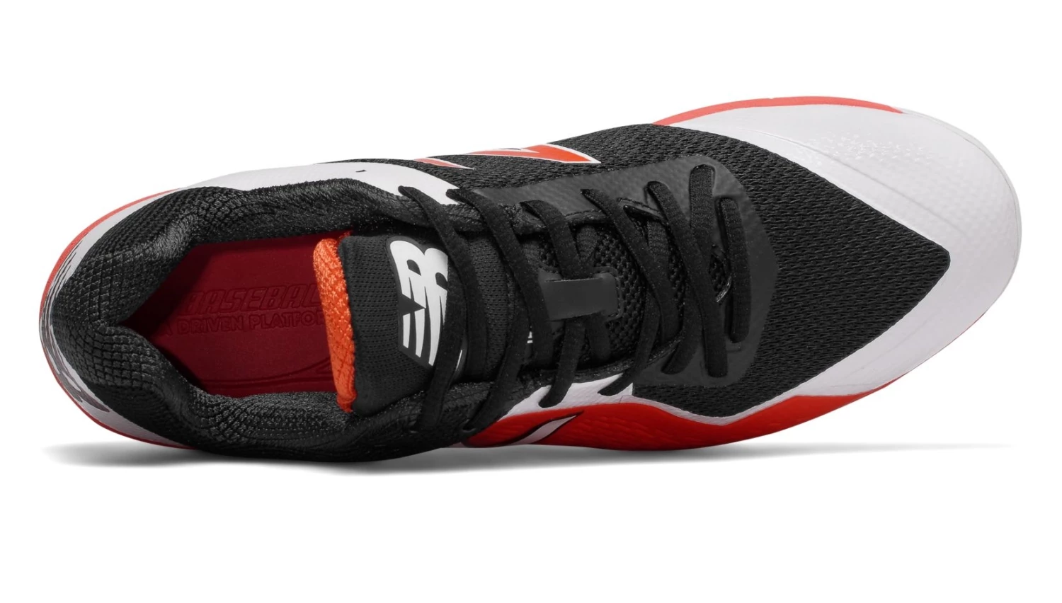 New Balance – Black/Orange 4040v4 Baseball Spikes (L4040BO4) 3 New Balance – Black/Orange 4040v4 Baseball Spikes (L4040BO4) - Image 3
