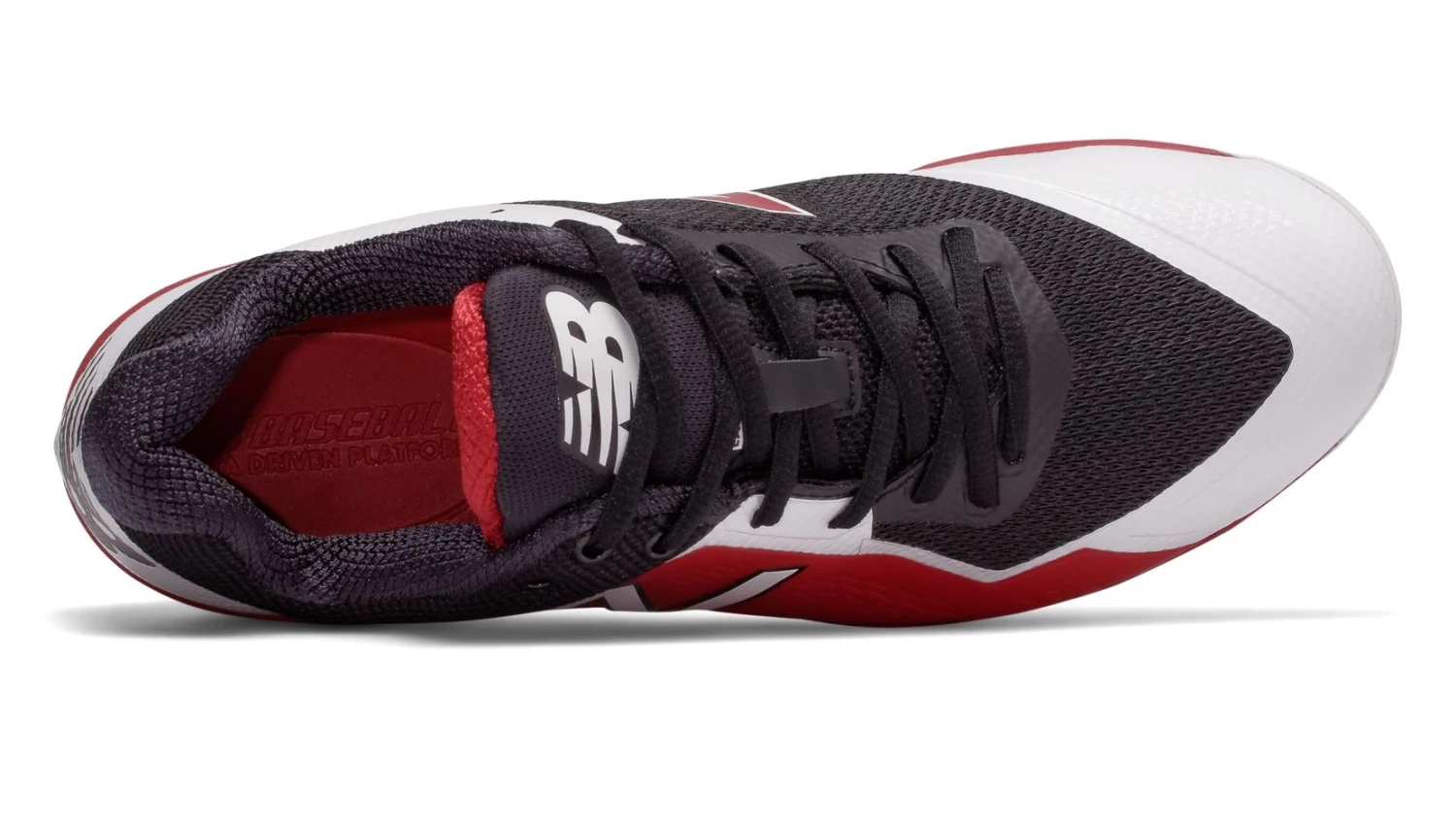 New Balance – Black/Red 4040v4 Baseball Spikes (L4040BR4) 3 New Balance – Black/Red 4040v4 Baseball Spikes (L4040BR4) - Image 3