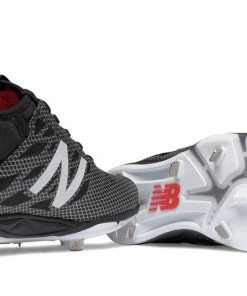 New Balance – Black/Silver Low-Cut 406 Metal Baseball Spikes (L406BG1) -Baseball Official Website products l406bg1 3 1