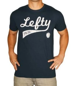 Baseballism Lefty Pride T-Shirt (Men’s)