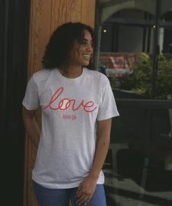 Baseballism Love Script – Women’s Warm-up Tee -Baseball Official Website products lovescript 3 1