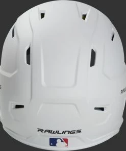 Rawlings Mach Batting Helmet W/ EXT Flap – White (MACHEXTR) 8 Rawlings Mach Batting Helmet W/ EXT Flap – White (MACHEXTR) -Baseball Official Website products machextr white 4 1