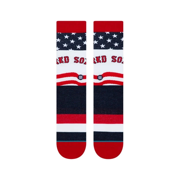 Stance – Red Sox Stars & Bars Socks 2 Stance – Red Sox Stars & Bars Socks - Image 2