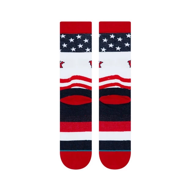 Stance – Red Sox Stars & Bars Socks 3 Stance – Red Sox Stars & Bars Socks - Image 3