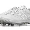 New Balance SM4040W1 White/White Women’s Fastpitch Spikes