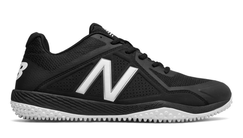New Balance – Black/White 4040v4 Baseball Turf Shoes (T4040BK4) 2 New Balance – Black/White 4040v4 Baseball Turf Shoes (T4040BK4) - Image 2