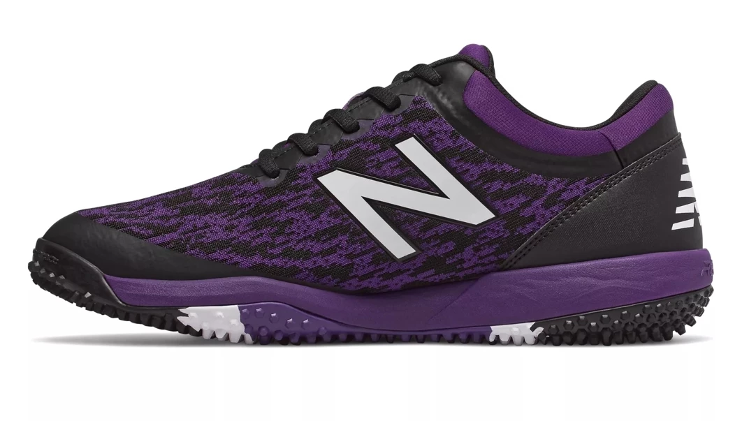New Balance 4040v5 Turf Trainer – Black/Purple (T4040BP5) 2 New Balance 4040v5 Turf Trainer – Black/Purple (T4040BP5) - Image 2