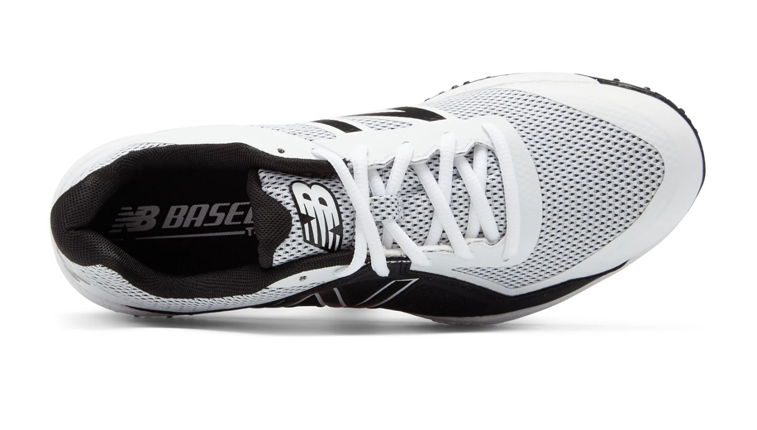 New Balance – White/Black 4040v4 Baseball Turf Shoes (T4040WB4) 3 New Balance – White/Black 4040v4 Baseball Turf Shoes (T4040WB4) - Image 3