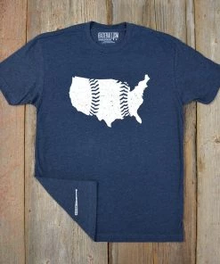 Baseballism United Seams Navy T-Shirt (Men’s) -Baseball Official Website products unitedseamsnavy3 1