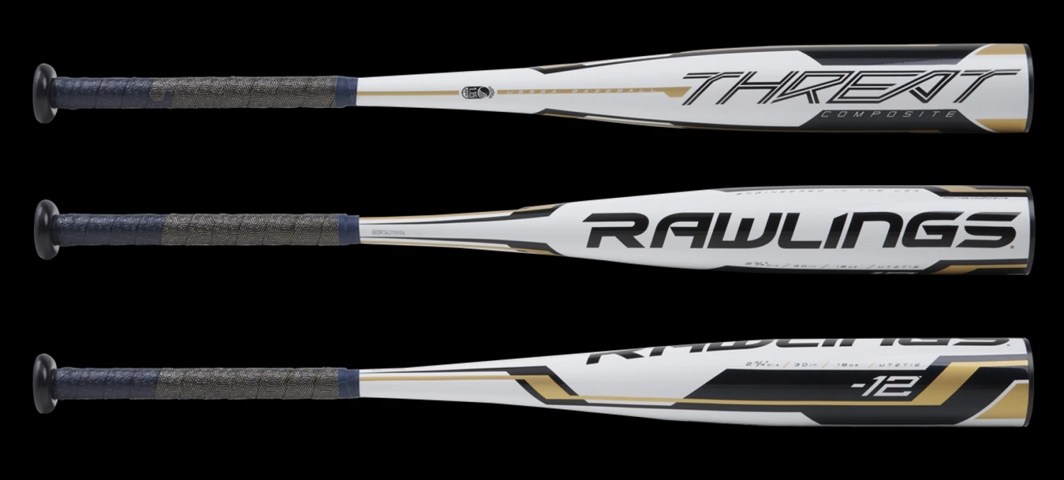 Rawlings 2020 Threat USSSA (-12, 2 3/4″) Baseball Bat (UTZT12) 3 Rawlings 2020 Threat USSSA (-12, 2 3/4″) Baseball Bat (UTZT12) - Image 3