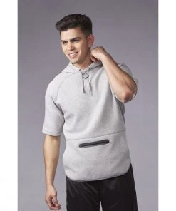 Evoshield Men’s Pro Team Short Sleeve Hoodie – Grey 7 Evoshield Men’s Pro Team Short Sleeve Hoodie – Grey -Baseball Official Website products wb6001601 3 1