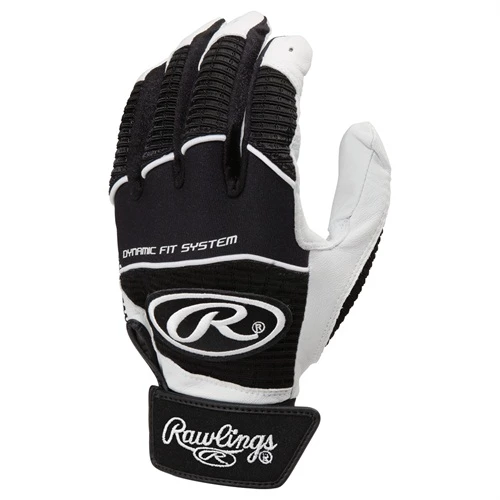 Rawlings Youth Workhorse 950 Series Batting Glove – Black 1 Rawlings Youth Workhorse 950 Series Batting Glove – Black